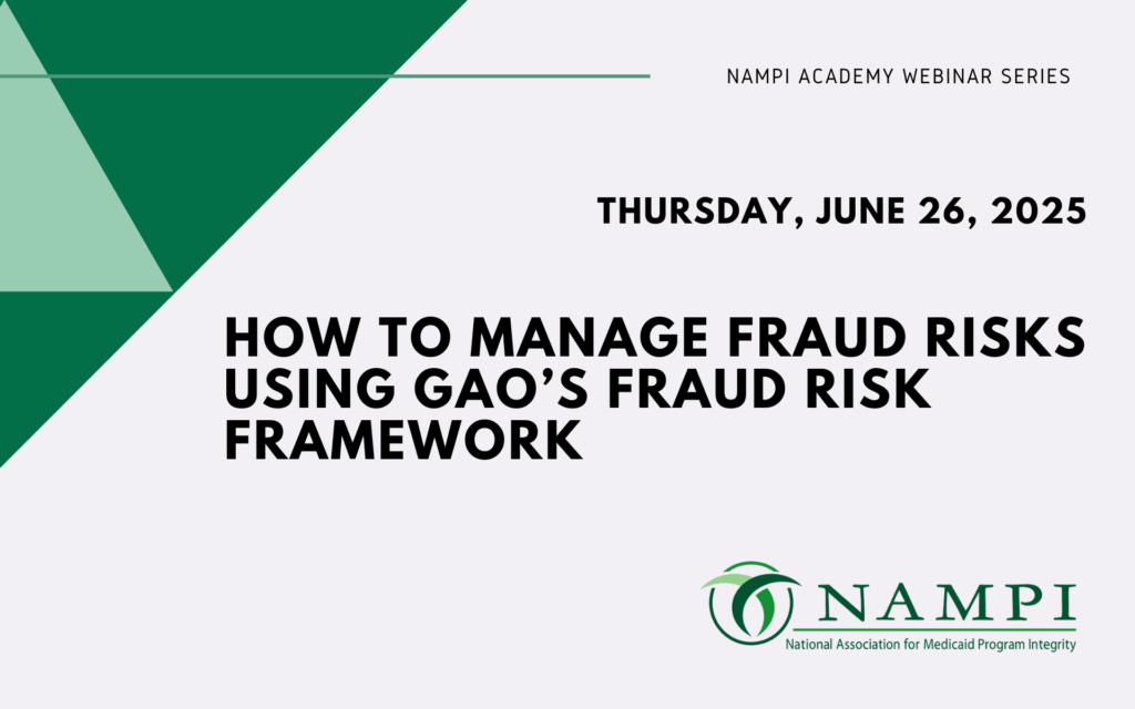 How to Manage Fraud Risks Using GAO’s Fraud Risk Framework Webinar